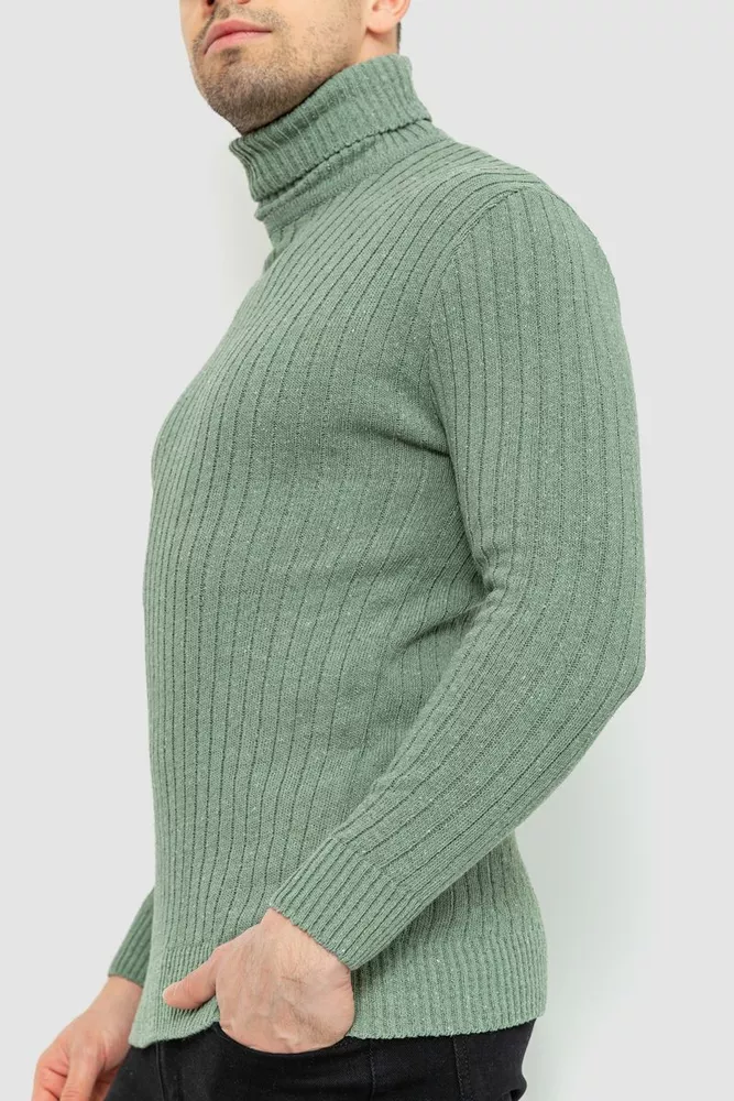 Купити Гольф чоловічий, колір оливковий, 238R57115 оптом - Фото №3