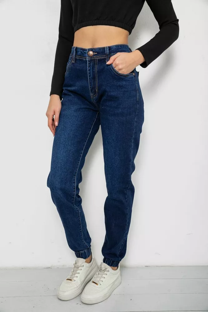 Купити Джинси жіночі, колір синій, 244R8071-5 - Фото №3
