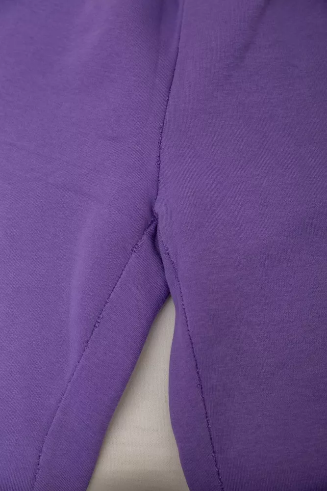 Купить Спортивный костюм женский на флисе  -уценка, цвет сиреневый, 247R10765-U-45 - Фото №9