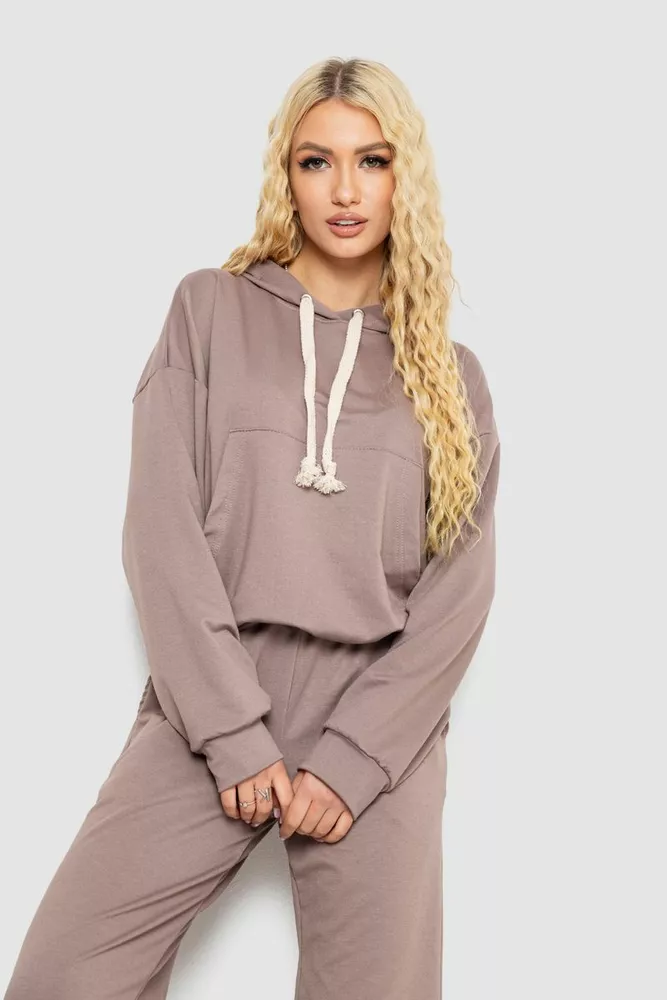 Купити Спортивний костюм жіночий, колір мокко, 241R2001-11 оптом - Фото №2