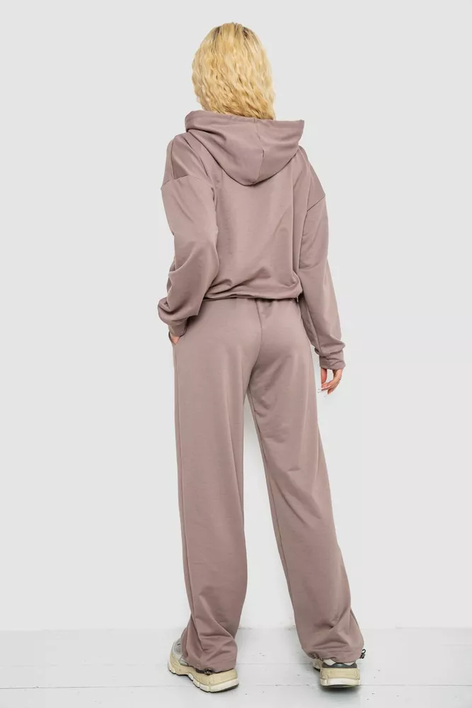 Купити Спортивний костюм жіночий, колір мокко, 241R2001-11 оптом - Фото №4