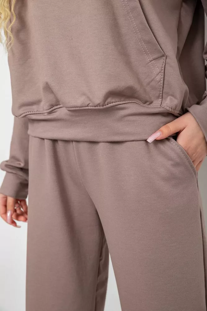 Купити Спортивний костюм жіночий, колір мокко, 241R2001-11 оптом - Фото №5
