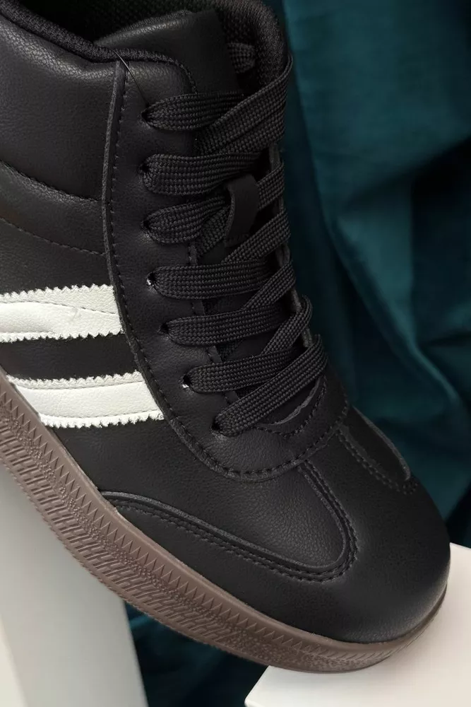 Купить Кроссовки женские демисезонные, цвет черно-белый, 248RSD20-6 - Фото №2