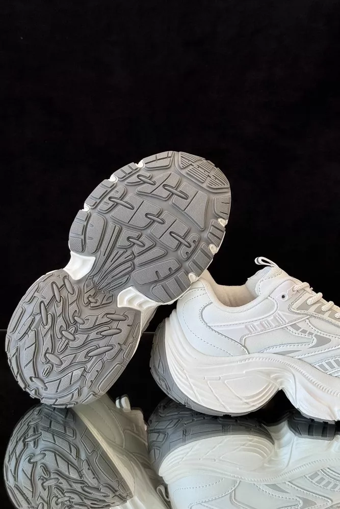 Купити Кросівки жіночі демісезонні, колір білий, 248RCX1500 - Фото №5