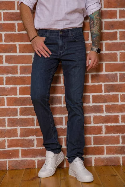 Джинсы мужские, цвет синий, 194R40050