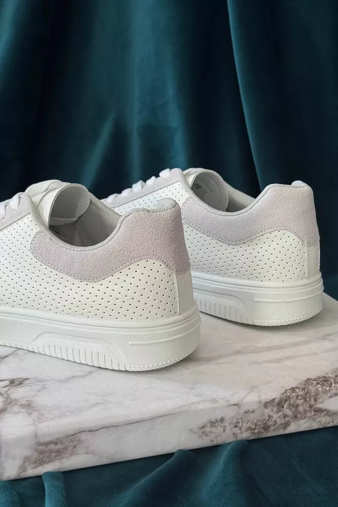 Купити Кеди чоловічі, колір біло-сірий, 248RR199-7R - Фото №4