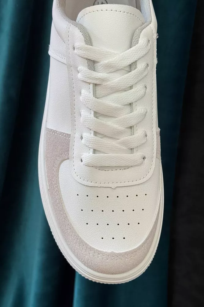 Купити Кеди чоловічі, колір біло-сірий, 248RR197-7R - Фото №2