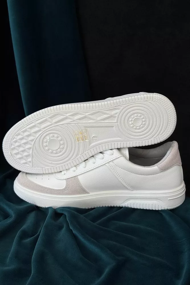 Купити Кеди чоловічі, колір біло-сірий, 248RR197-7R - Фото №5