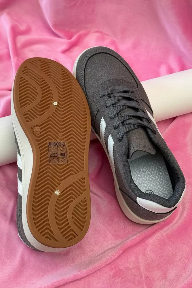 Купити Кросівки жіночі, колір темно-сірий, 248RJH600 оптом - Фото №5