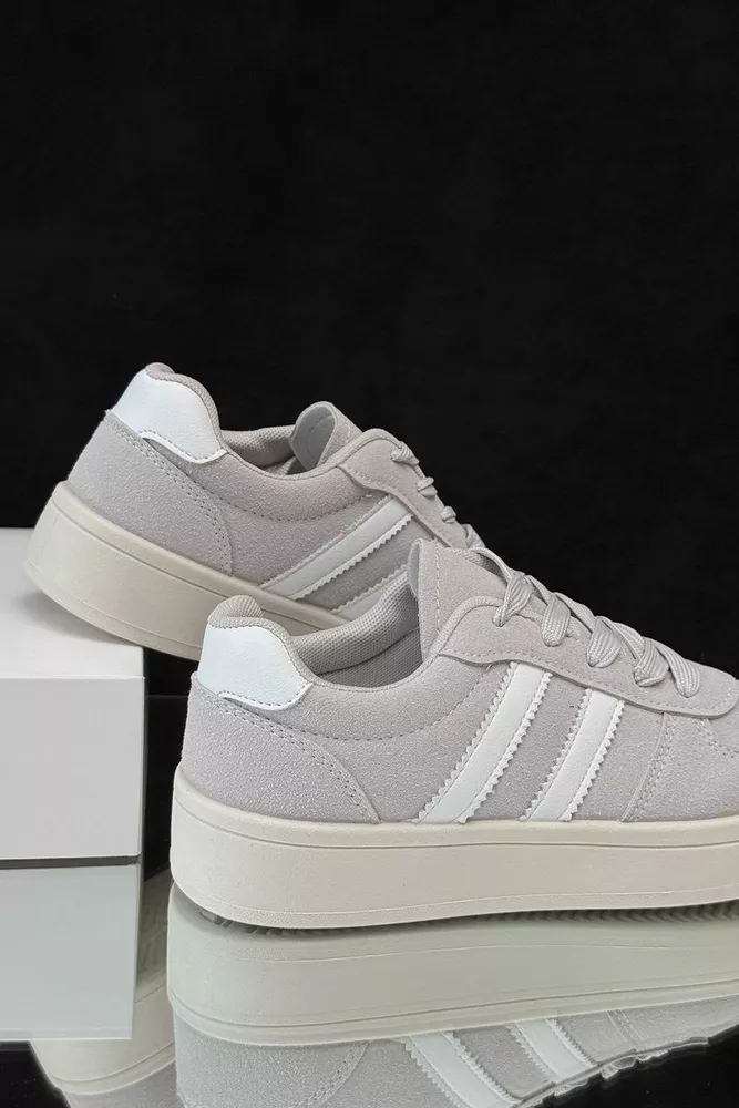 Купити Кросівки жіночі, колір бежевий, 248RJH600 оптом - Фото №3