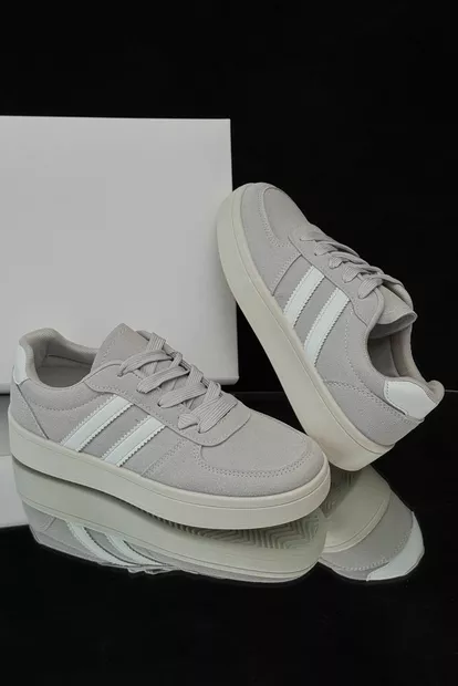 Кроссовки женские, цвет бежевый, 248RJH600