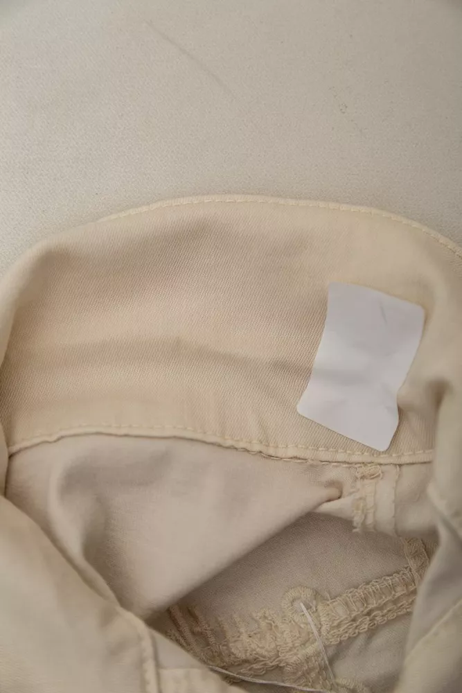 Купити Жилетка дитяча для дівчаток  -уцінка, колір бежевий, 247R10029-U-31 - Фото №4