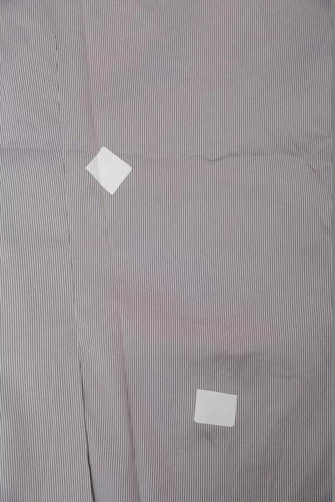 Купить Рубашка классическая в полоску  -уценка, цвет серый, 230R644-U-107 - Фото №6