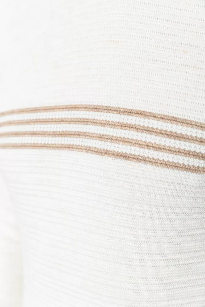 Купити Светр чоловічий  -уцінка, колір молочно-бежевий, 214R103-U - Фото №6