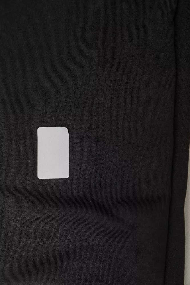 Купити Спортивні штани жіночі на флісі  -уцінка, колір чорний, 238R57828-U-20 - Фото №6