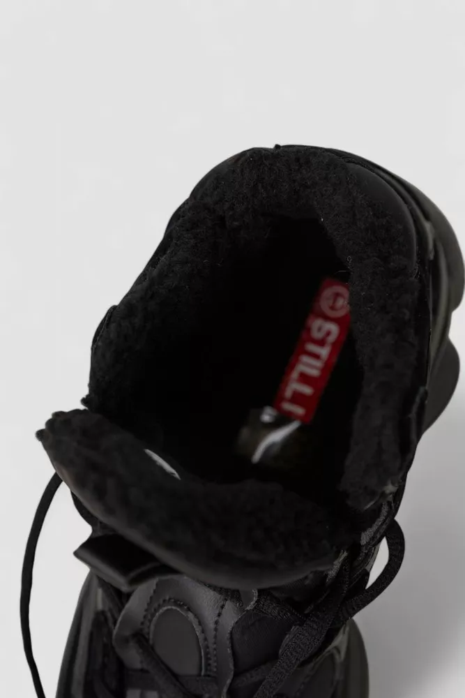 Купить Кроссовки мужские зимние на меху  -уценка, цвет черный, 248RCX707-U - Фото №6