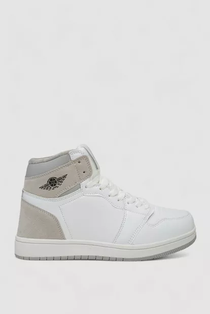 Кросівки чоловічі зимові на хутрі  -уцінка, колір біло-сірий, 248RH1010-U-6