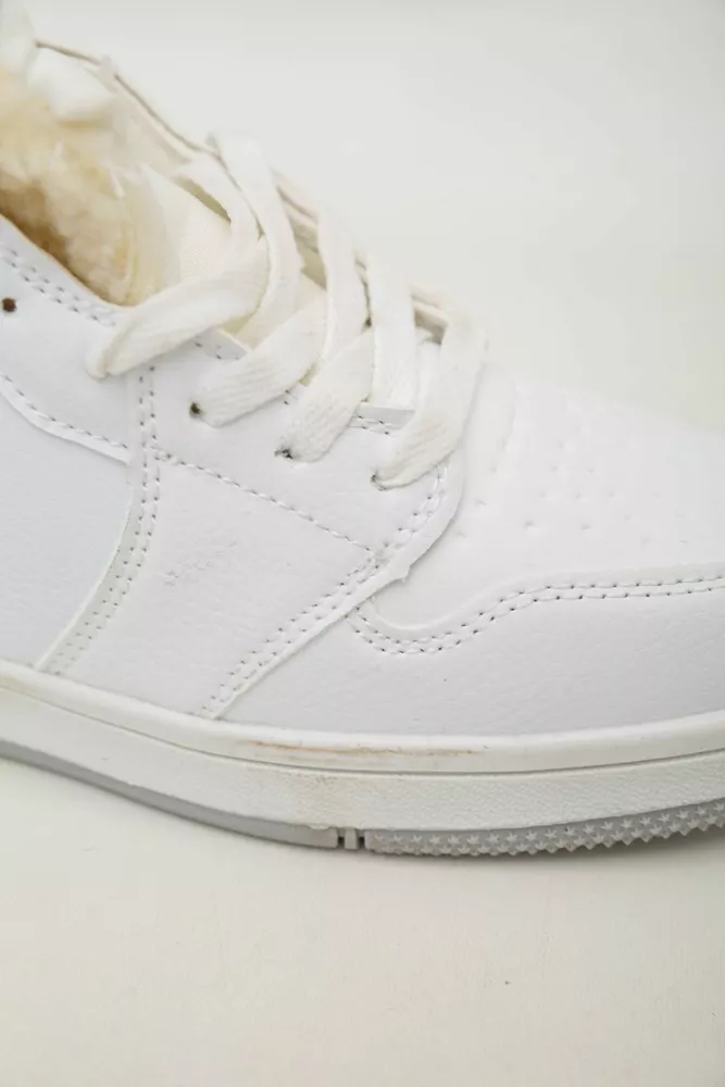 Купить Кроссовки мужские зимние на меху  -уценка, цвет бело-серый, 248RH1010-U-6 - Фото №8