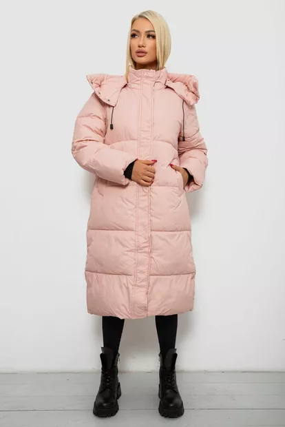 Куртка жіноча зимова  -уцінка, колір рожевий, 244R667-U