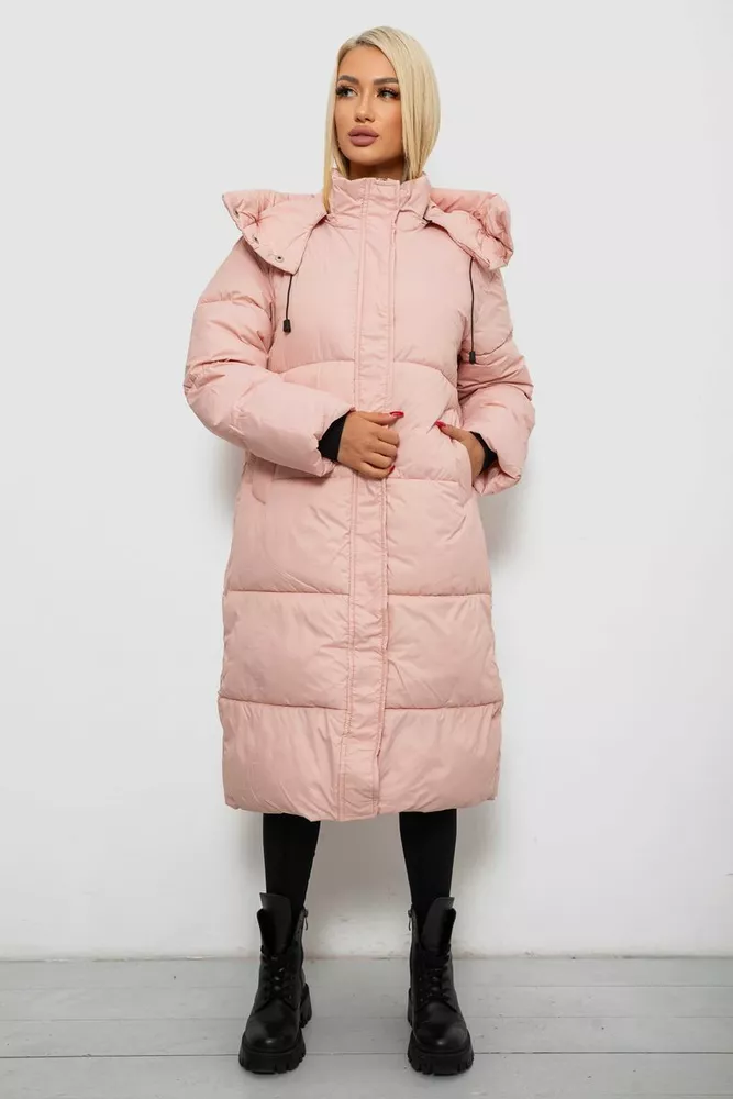 Купить Куртка женская зимняя  -уценка, цвет розовый, 244R667-U - Фото №1