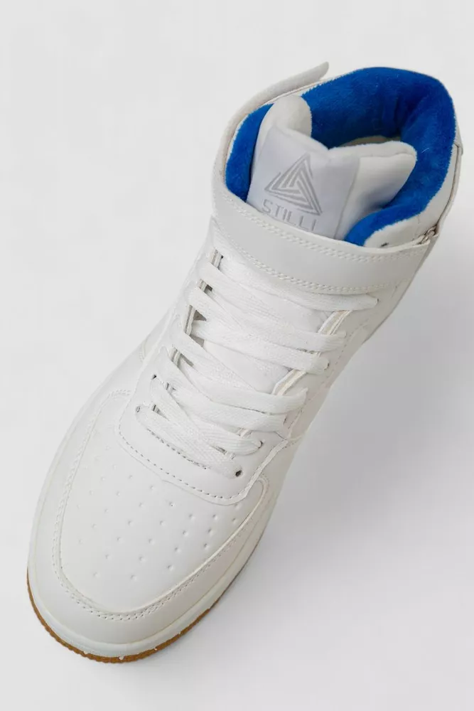Купити Кросівки чоловічі зимові на хутрі  -уцінка, колір біло-синій, 248RH1020-U-15 - Фото №2