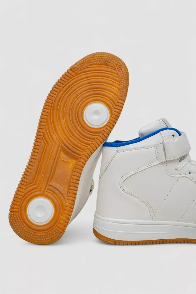 Купити Кросівки чоловічі зимові на хутрі  -уцінка, колір біло-синій, 248RH1020-U-15 - Фото №7