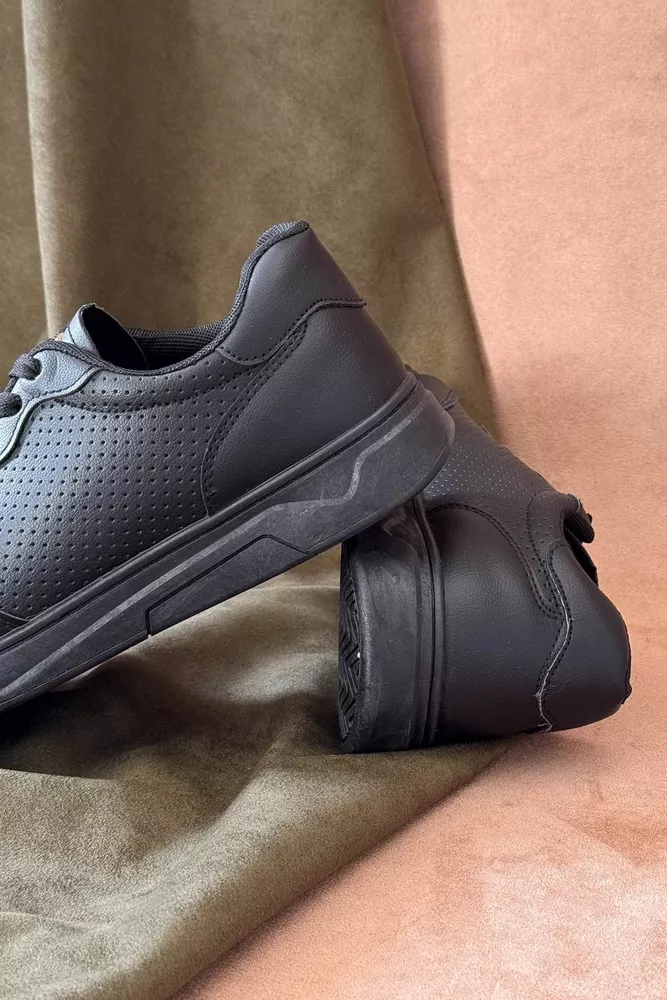 Купить Кеды мужские, цвет черный, 248RR123 - Фото №4