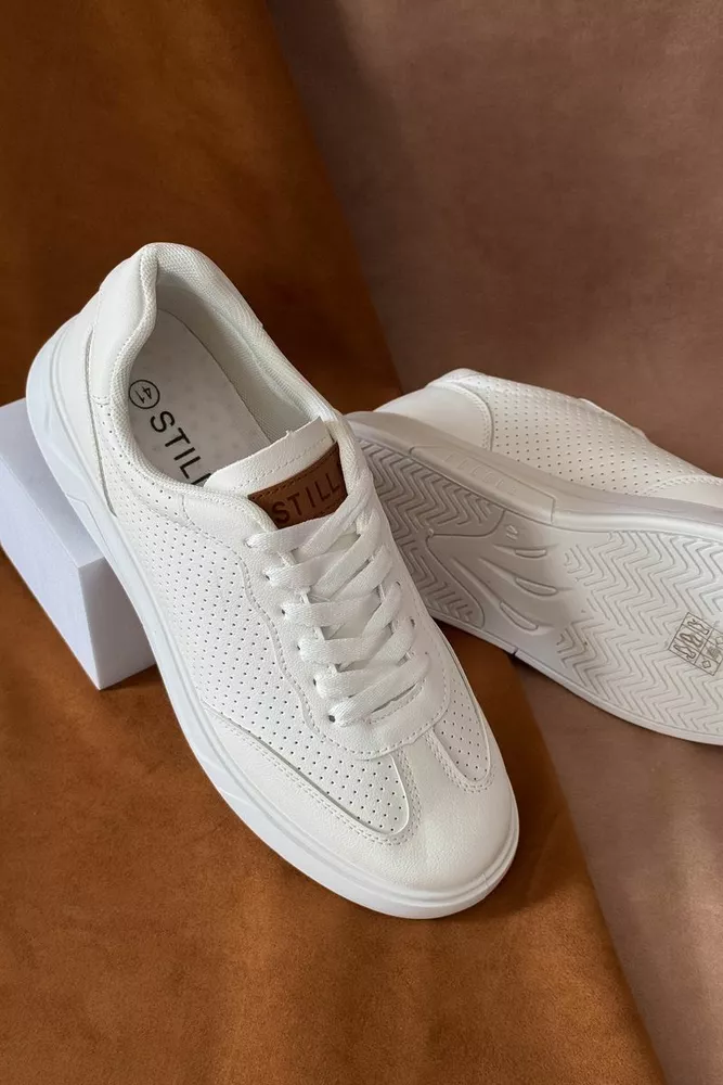 Купить Кеды мужские, цвет белый, 248RR123 - Фото №1