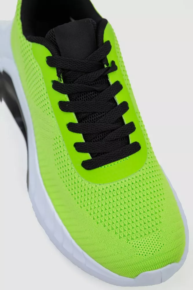 Купити Кросівки чоловічі текстиль  -уцінка, колір салатовий, 243R1071-U - Фото №2