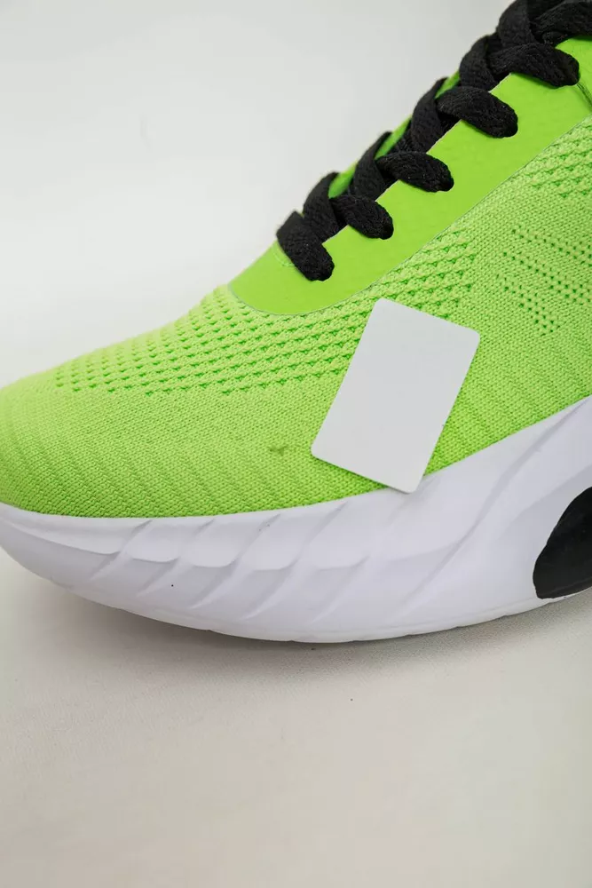 Купити Кросівки чоловічі текстиль  -уцінка, колір салатовий, 243R1071-U - Фото №6