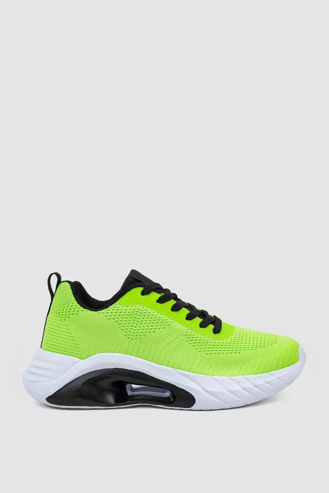 Купити Кросівки чоловічі текстиль  -уцінка, колір салатовий, 243R1071-U - Фото №1