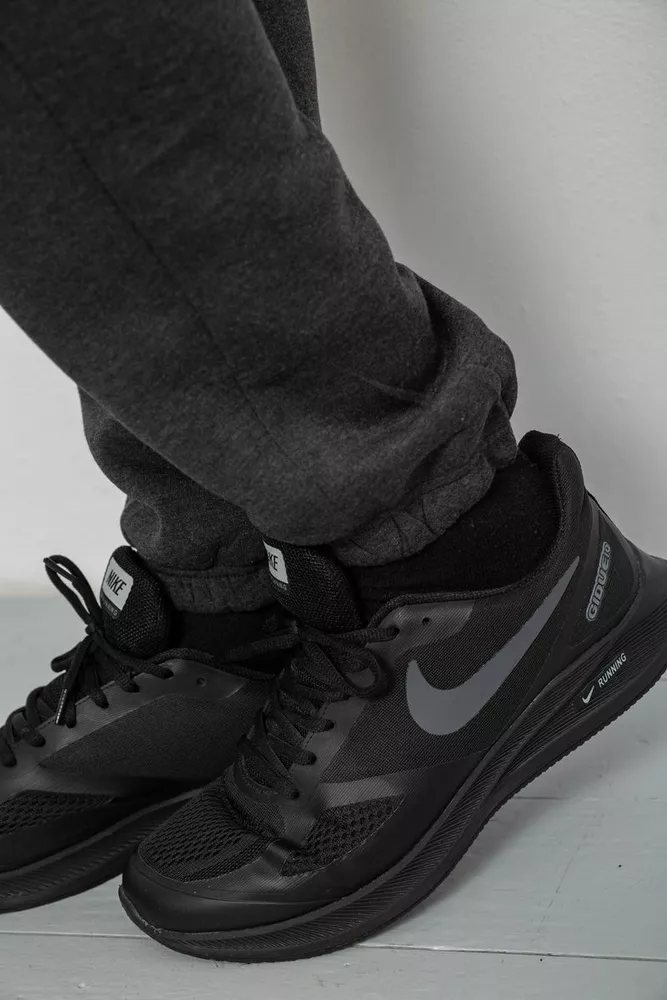 Купить Спортивные штаны мужские на флисе  -уценка, цвет грифельный, 129RA9997-U-2 оптом - Фото №7