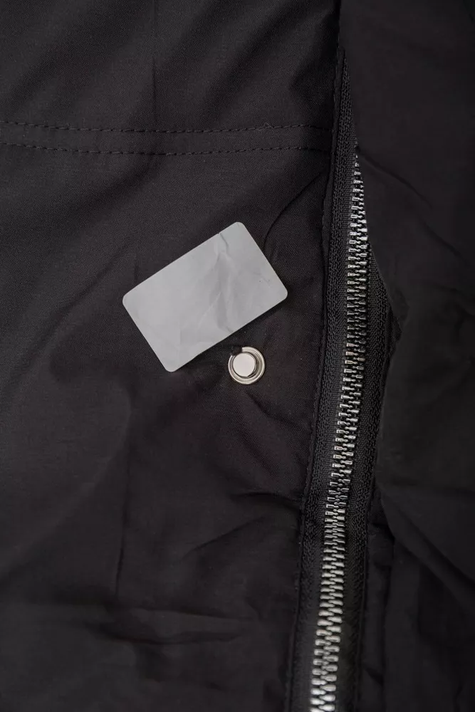 Купить Куртка женская зимняя короткая  -уценка, цвет черный, 244R983-U-2 - Фото №9