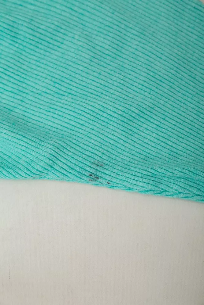 Купити Кофта жіноча однотонна  -уцінка, колір м'ятний, 244R2034-U-20 - Фото №6