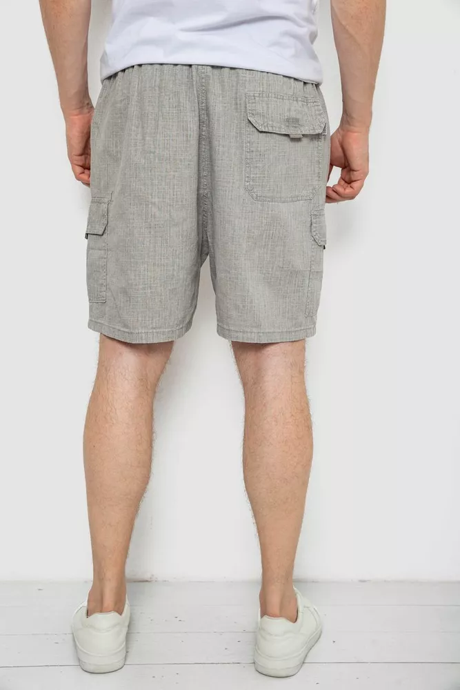 Купити Шорти чоловічі, колір сірий, 244RB8 оптом - Фото №4