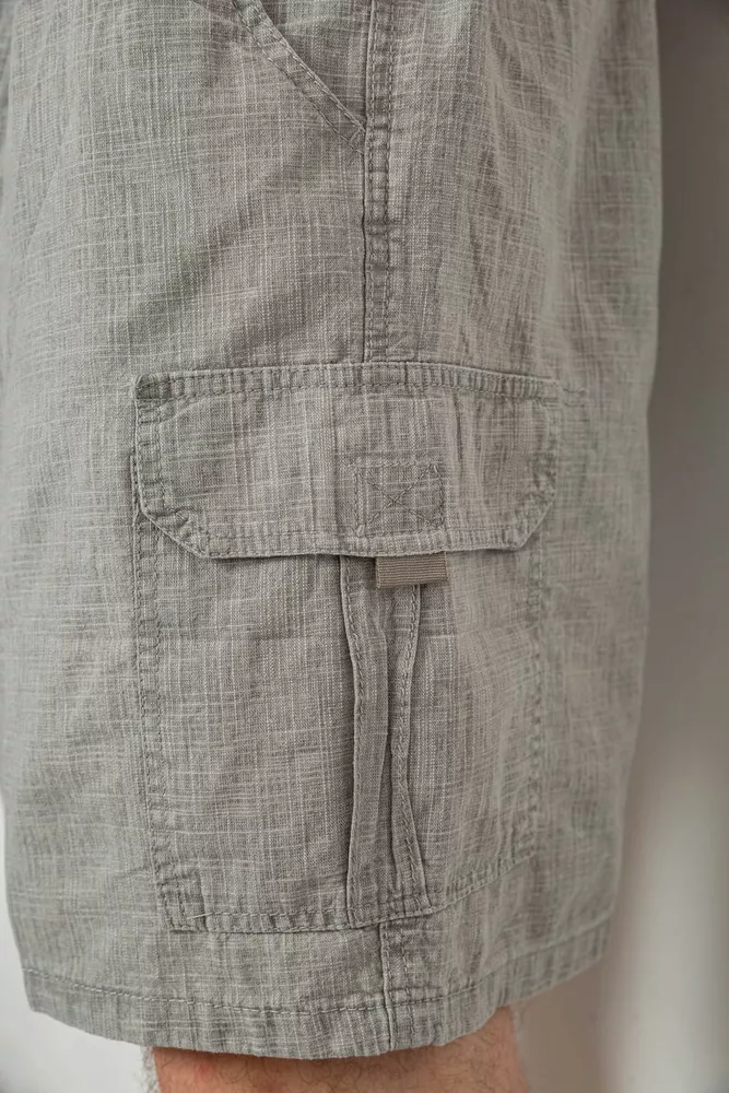 Купити Шорти чоловічі, колір сірий, 244RB8 оптом - Фото №5