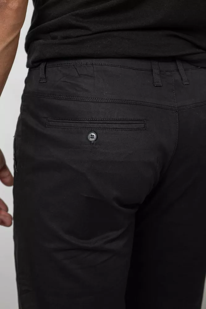 Купити Штани чоловічі класичні, колір чорний, 243RY353 - Фото №5