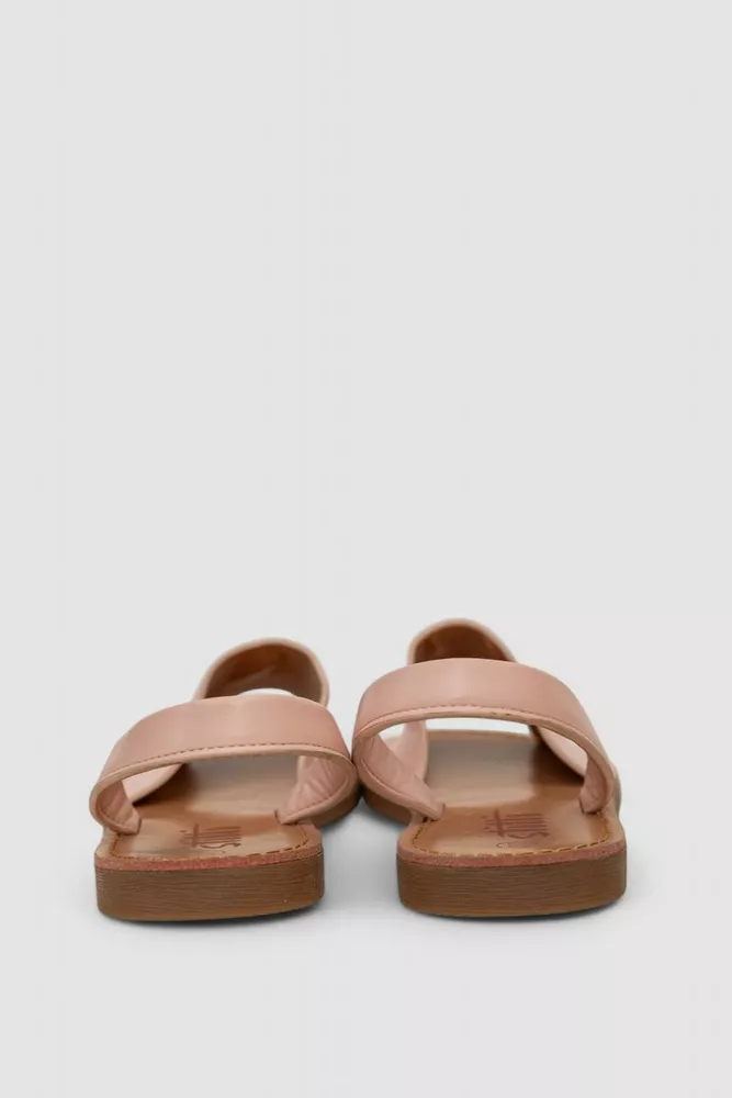 Купить Боссоножки женские  -уценка, цвет пудровый, 248RRT43-U - Фото №4