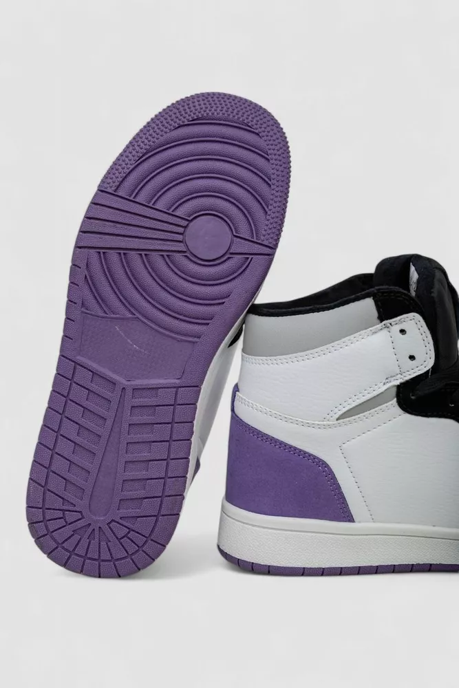 Купити Кросівки жіночі зимові на хутрі  -уцінка, колір біло-бузковий, 248RH1030-U-2 - Фото №7