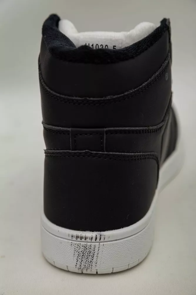 Купити Кросівки жіночі зимові на хутрі  -уцінка, колір чорно-білий, 248RH1030-U-1 - Фото №7