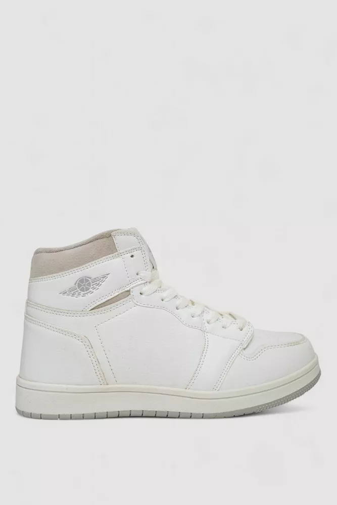 Купити Кросівки чоловічі зимові на хутрі  -уцінка, колір біло-сірий, 248RH1010-12-U-1 - Фото №1