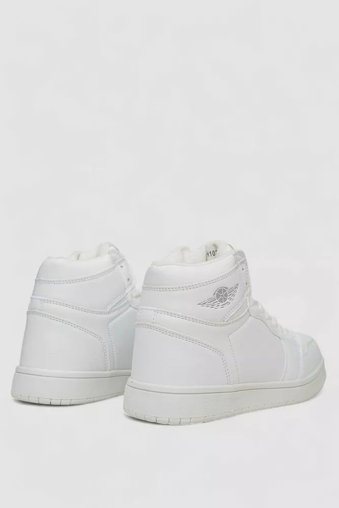 Купить Кроссовки женские зимние на меху  -уценка, цвет белый, 248RH1030-U - Фото №4