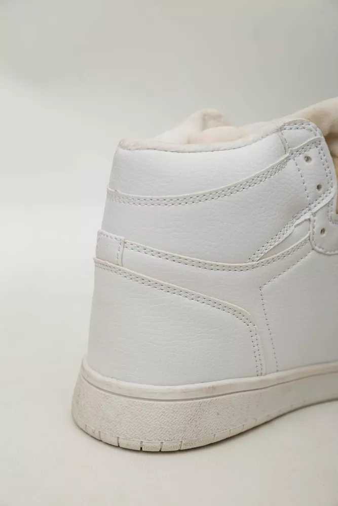 Купить Кроссовки женские зимние на меху  -уценка, цвет белый, 248RH1030-U - Фото №7