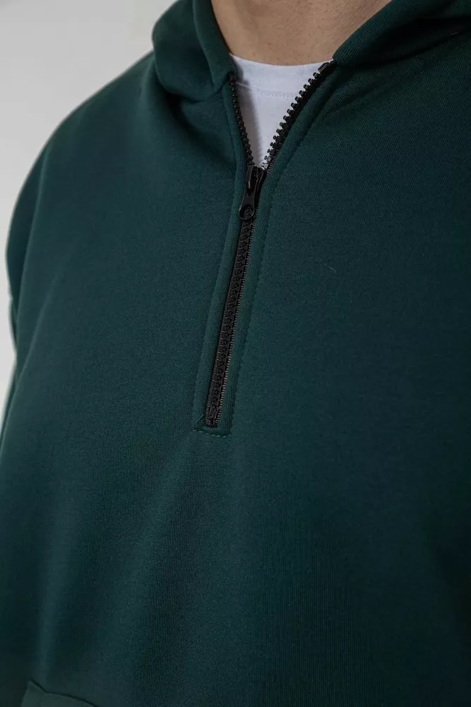 Купить Спортивный костюм мужской на флисе., цвет зеленый, 238R030 - Фото №5