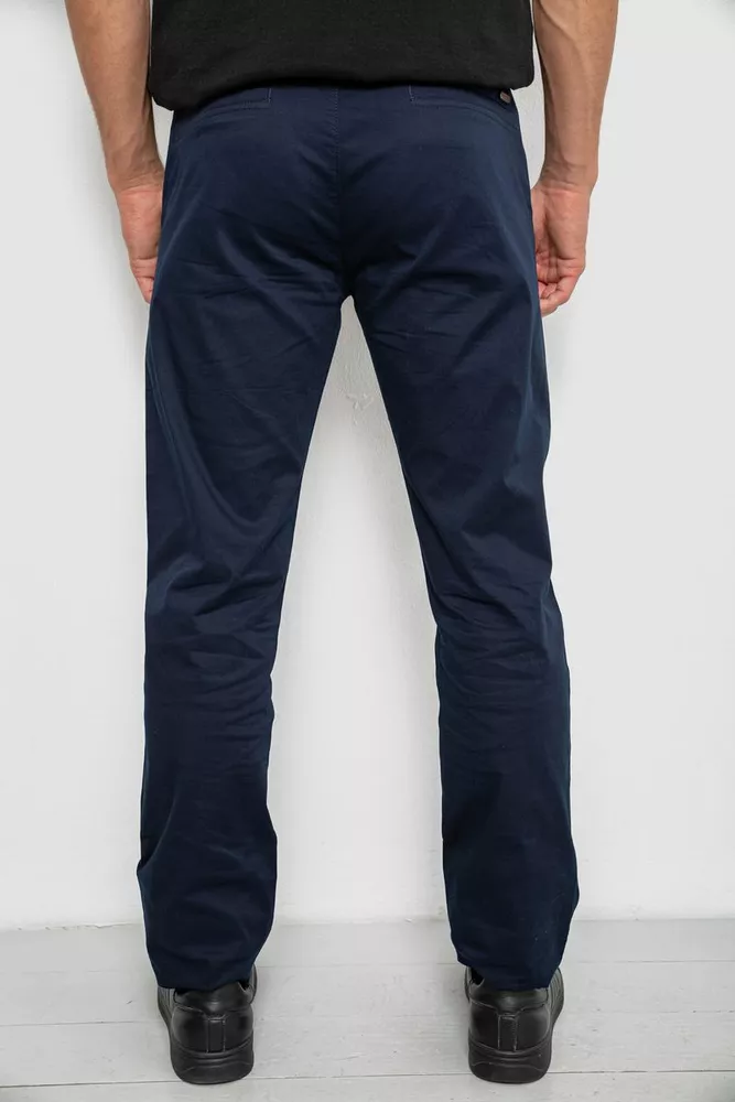 Купить Брюки мужские классические, цвет синий, 243RXK39-4-3 - Фото №4