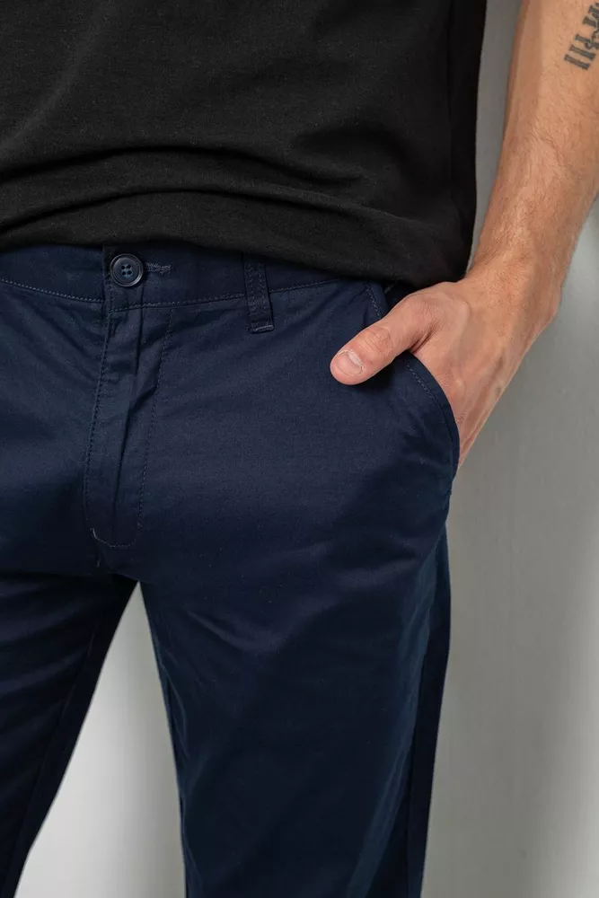 Купить Брюки мужские классические, цвет синий, 243RXK39-4-3 - Фото №5