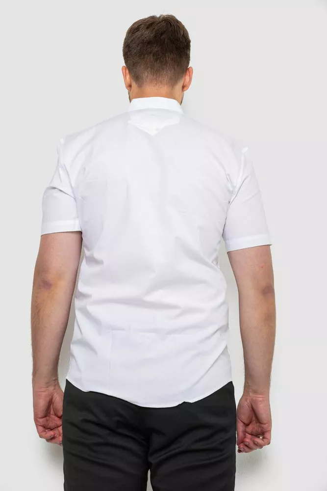 Купити Сорочка чоловіча класична, колір білий, 214R7115 - Фото №4