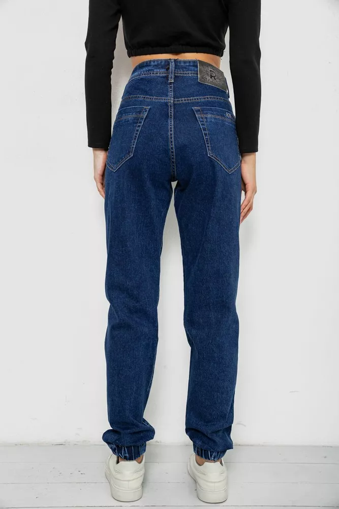 Купити Джинси жіночі, колір синій, 244R8072-5 - Фото №4