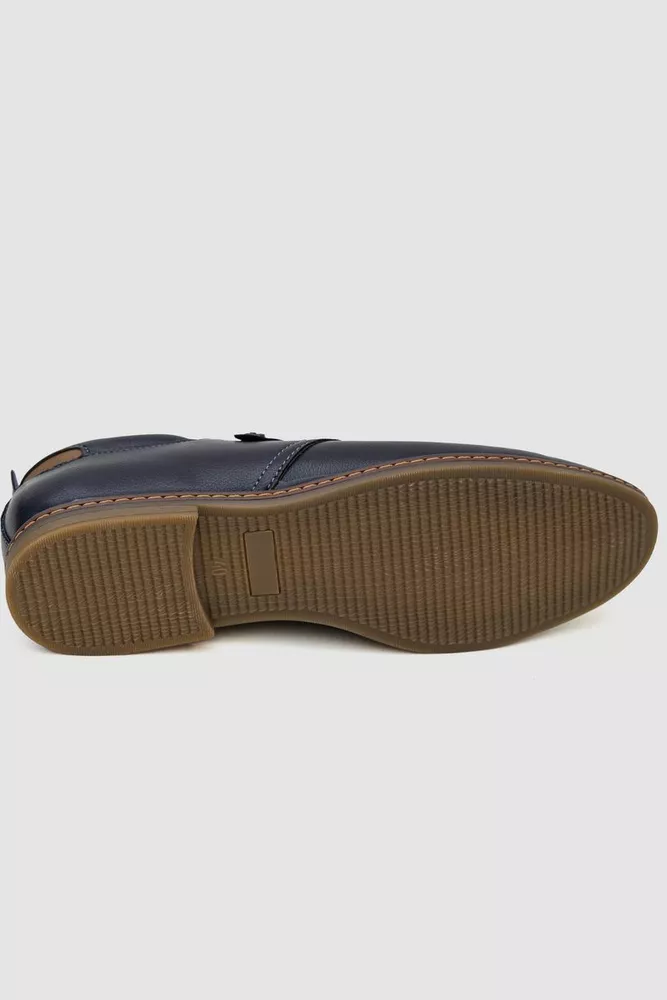 Купить Туфли мужские, цвет темно-синий, 243RA1218-1 - Фото №5