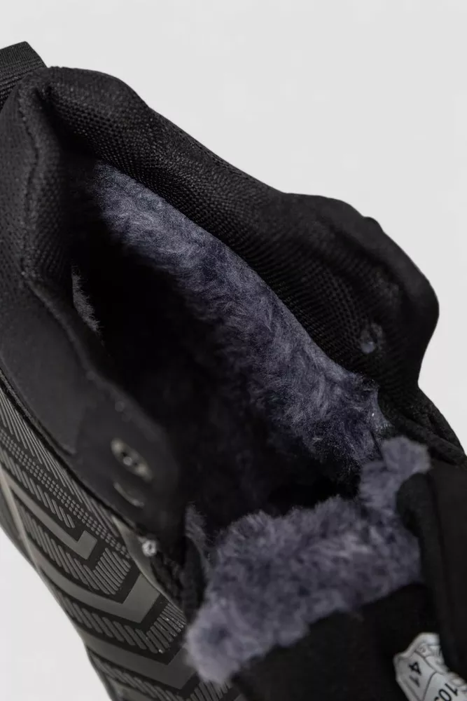 Купить Черевики ч. -уценка, цвет черный, 244R1037-U - Фото №6